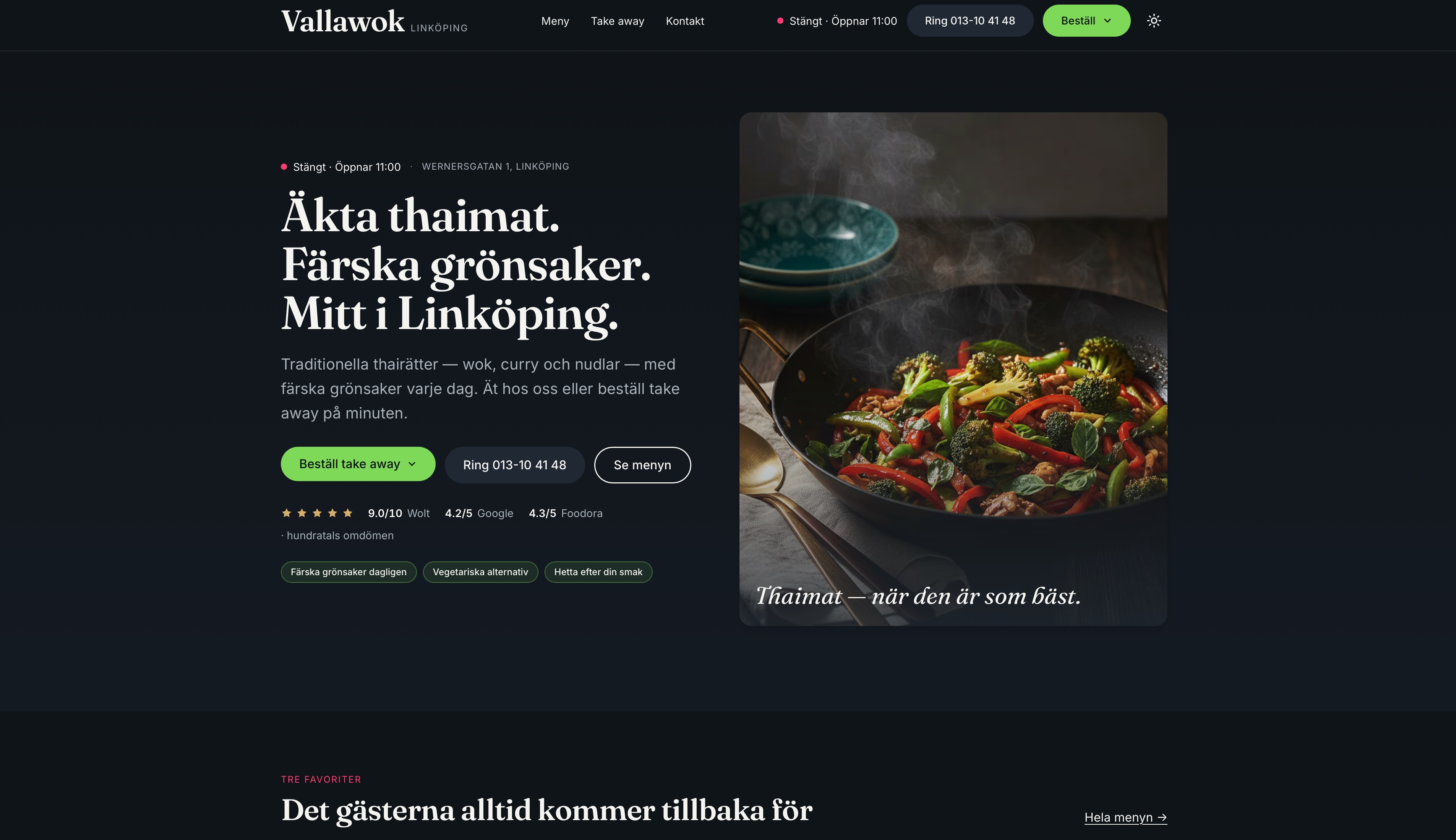 Skärmdump från Vallawok